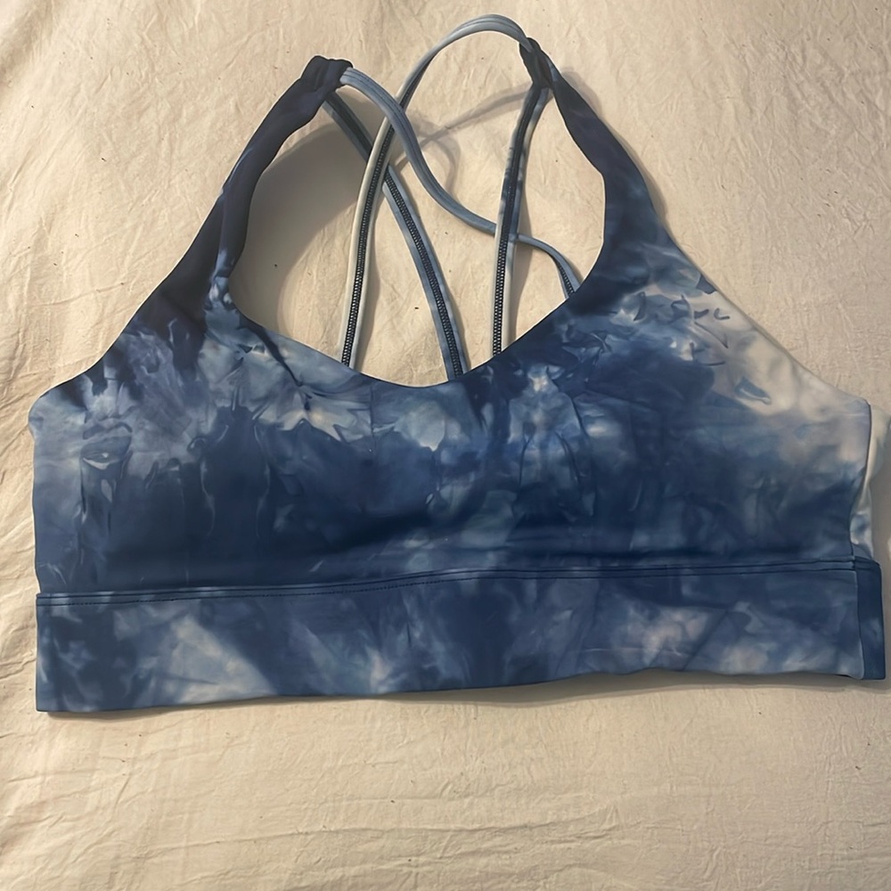 Zyia Active Light n Tight Strappy Navy Hendrix